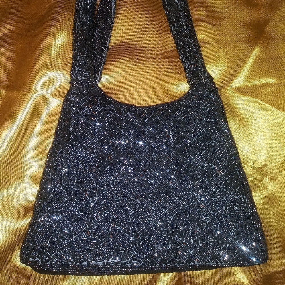 KMO Sequined Evening Bag